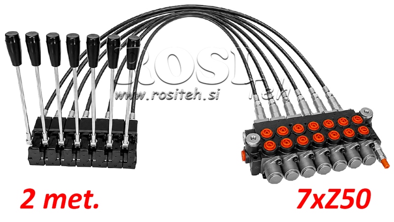 KIT 7xZ50 + JOYSTICK 1 POSITION L2000