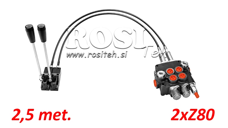 KIT 2xZ80 + JOYSTICK 1 POSITION L2500