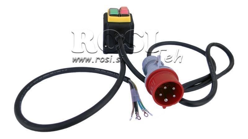 SPINA CON CAVO ON/OFF 3 FASI (5POLO) 400V