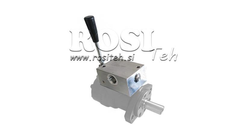 MANUAL VALVE FOR HYDROMOTOR MP-MR-MH CLOSE CENTER - 50lit
