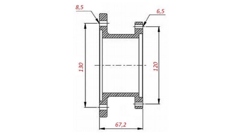 BELL FOR HYDRAULIC PUMP - DIRECT MOUNTING