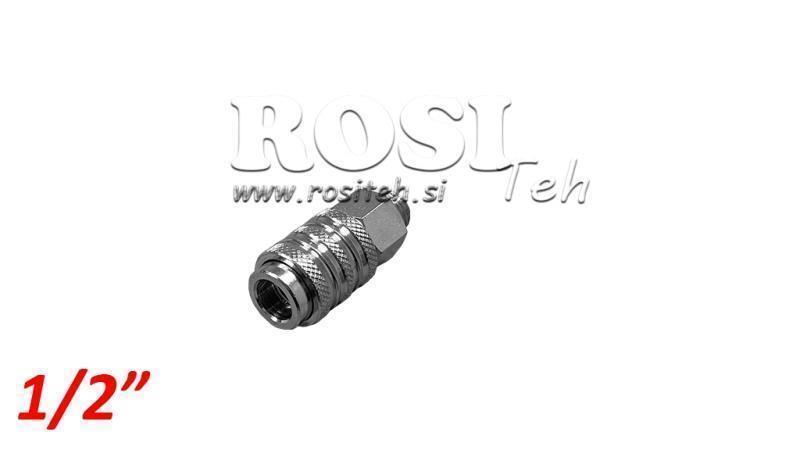 PNEUMATIC QUICK COUPLING FEMALE EXTERNAL THREAD G012 - DN7.2