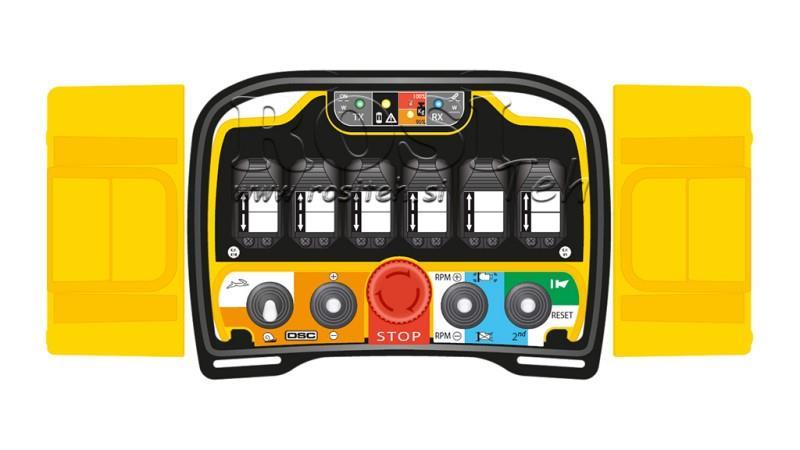 RADIO DALJINSKO UPRAVLJANJE -PROPORCIONALNO- ZEUS2 M6 10020 Plus