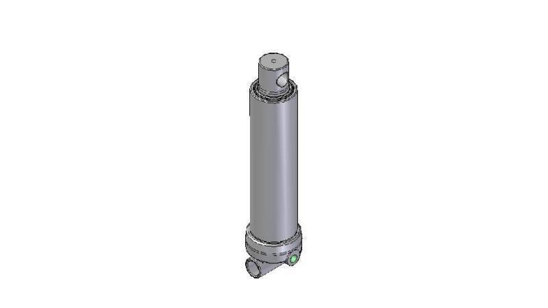 2622F -TELESKOPICKÝ CYLINDER DIERA - DIERA 2 STUPNE ZDVIH 595 FI 80