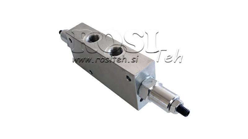 VALVOLA A CENTRO ROVESCIATO 3/8