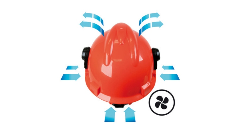 CASCO PROTETTIVO YUKON CON VISIERA E PROTEZIONE PER LE ORECCHIE