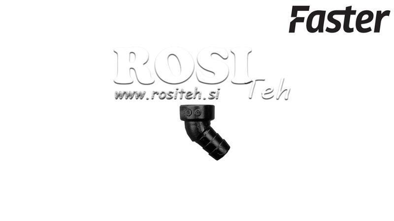 CONEXÃO DE TUBO 45° PARA COLETOR DE ÓLEO TARV