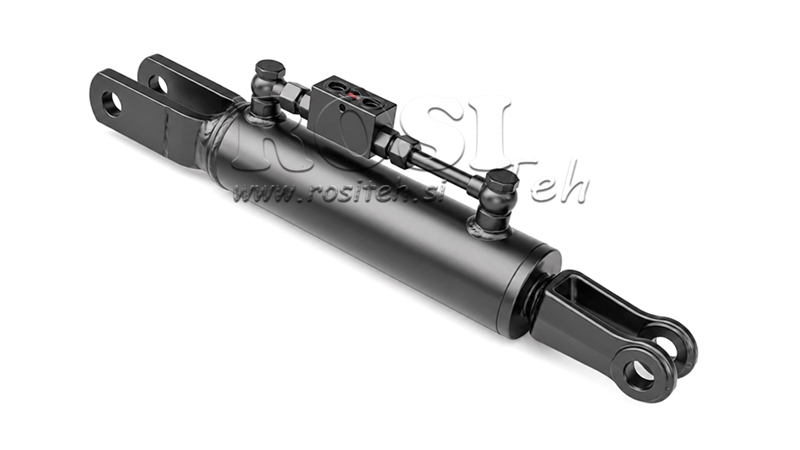 HYDRAULICKÝ STABILIZÁTOR NA DOLNÚ TYČ RIADENIA  - HURLIMANN 70/35min.550 tip (1) fi 24/