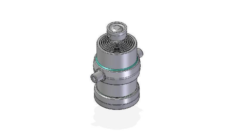 7051S -CILINDRO TELESCOPICO STANDARD/BALL 7 STADI CORSO 1770 DIAMETRO 215