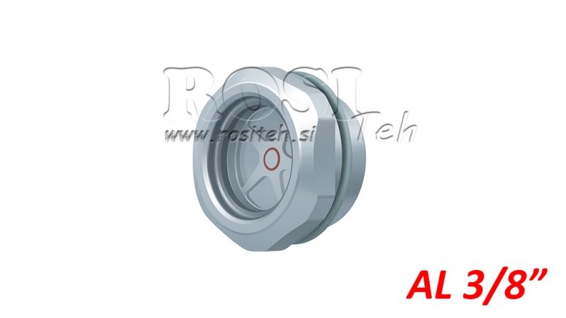 HYDRAULIC OIL LEVEL INDICATOR WITH POINT AL 3/8