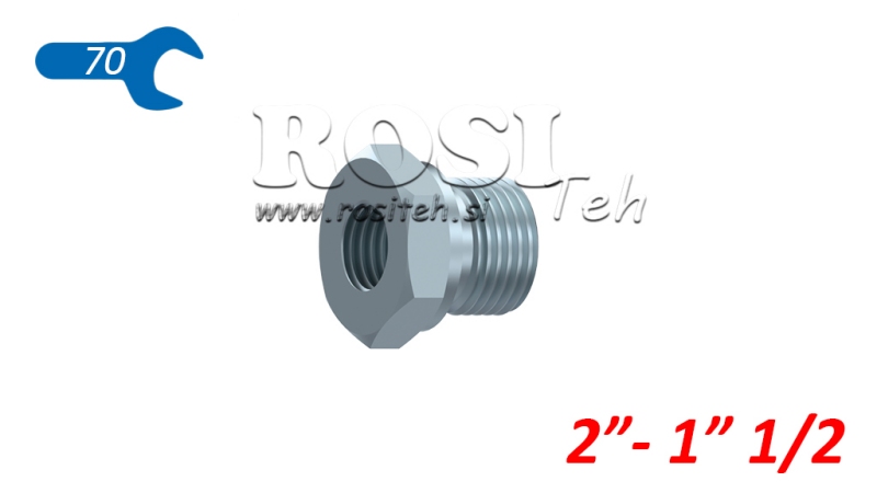 HIDRAULIKUS ADAPTER KÜLSŐ-BELSŐ 2- 1 1/2