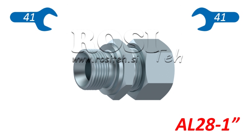 HYDRAULIKVERSCHRAUBUNG mit Mutter AL28-BSP1
