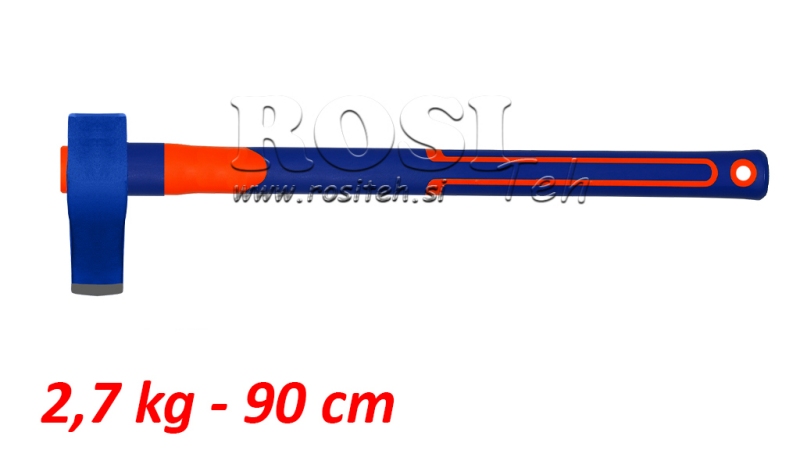 ŠTIEPACIA SEKERA S CARBON RUKOVÄŤOU - A623 2,7 kg - 90 cm