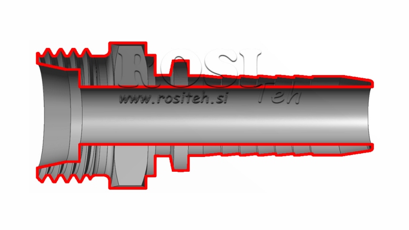 HIDRAULIČNI PRIKLJUČAK CEL 42 L MUŠKI DN38-M52x2