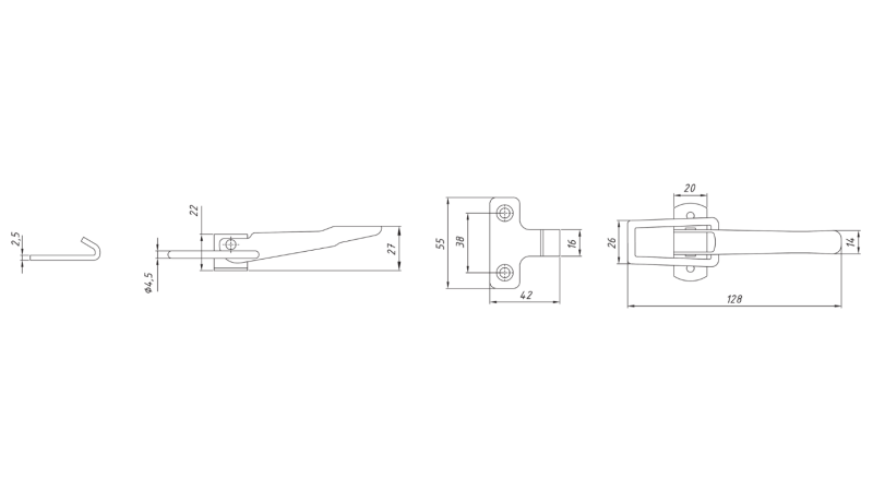 ZÁVER BOČNÍC TIP NAPA XL
