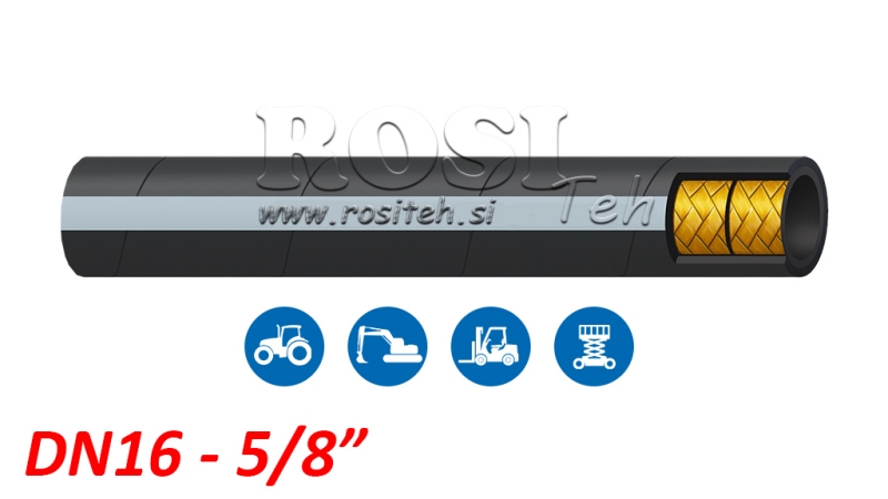 HYDRAULIC HOSE DN16 2SN (5/8) 250BAR