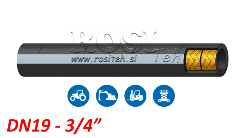 HYDRAULIC HOSE DN19 2SN (3/4