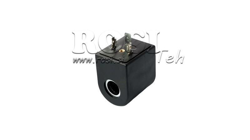 BOBINA ELETTROMAGNETICA 12V DC - CB08 - fi 13.5mm-39.3mm 20W IP65