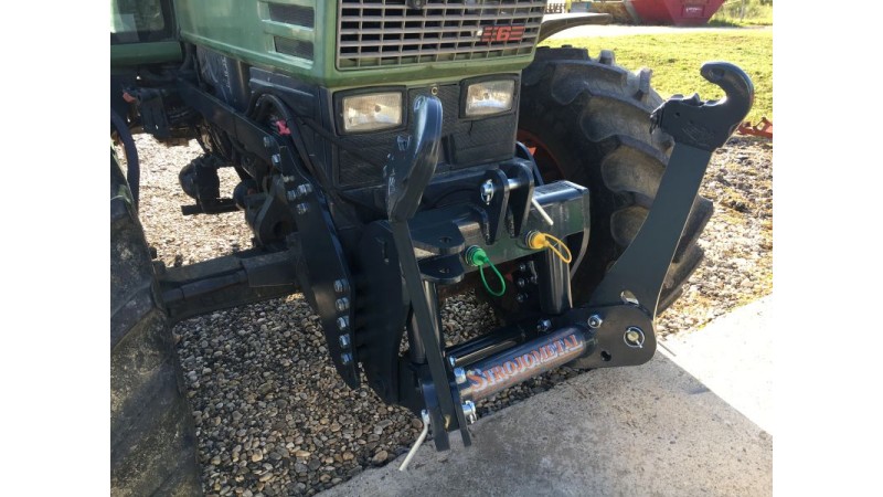 KIT IDRAULICO FRONTALE UNIVERSALE 2KAT PER TRACTOR 1500KG