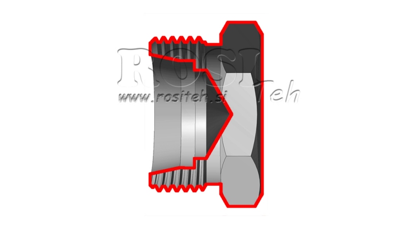 HYDRAULICKÁ ZÁTKA (6L) M12X1,5