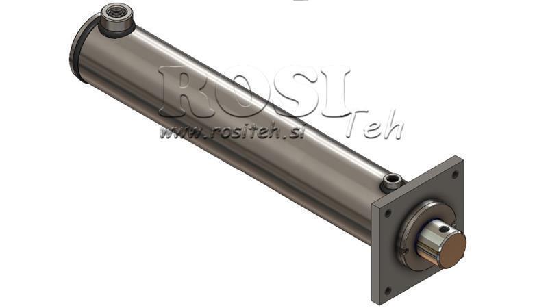 HYDRAULIC CYLINDER FOR WOOD SPLITTER WITH MOUNTING PLATE 110/70-1100