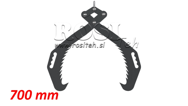 HAND FORESTRY GRAPPLES GRIPPER HD70 (700MM)