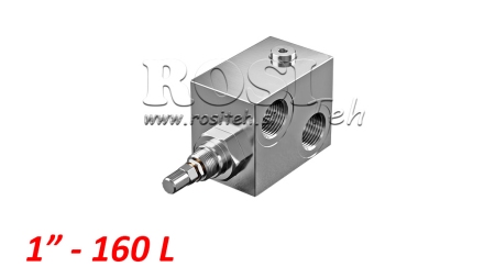 HÜDRAULILINE RÕHUREGULAATOR VMPP 1' 50-400 BAR - 160LIT