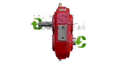 INVERSIONE DEL RIDUTTORE MR-90 1:1 (85HP-62,6kW)