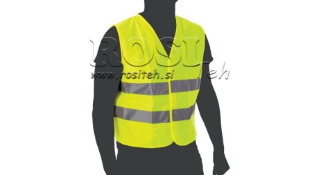 GIACCA RIFLETTENTE AD ALTA VISIBILITÀ ARANCIONE/GIALLO