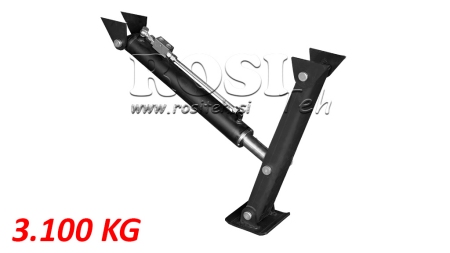 HYDRAULICKÁ NOHA DVOJČINNÁ 380mm - 3.100kg