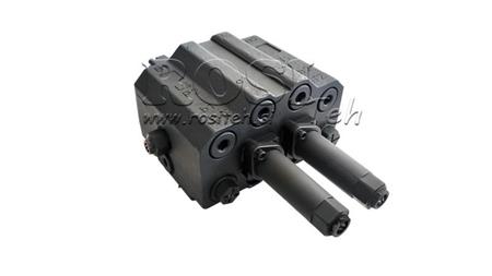 HYDRAULICKÝ RIADIACI VALEC 2xP90 L/min ZATIAHNUTIE