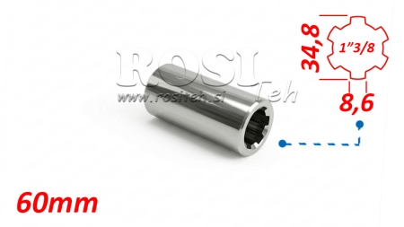 P.T.O. ADAPTER BUSH 1”3/8 L=60