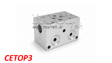 BASIS CETOP3 VOOR MINI KRACHTPAKKET