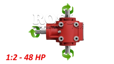 WINKELGETRIEBE PTO-R11S 1:2 (48HP-35kW)