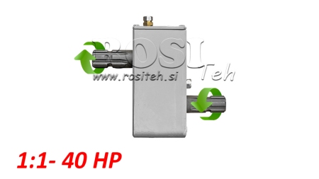 TRAKTORSKI REDUKTOR - INVERZIJA 1:1 (40HP-30kW) MOŠKI-MOŠKI