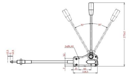 JOYSTICK 1 POSITION FOR FORK LIFT