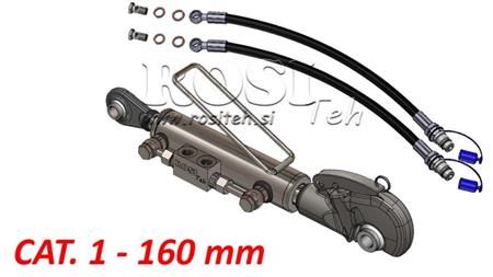 TERZO PUNTO IDRAULICO CON GANCIO RAPIDO AUTOMATICO - CAT. 1 - 50/30-160 (20-55 HP) (19,2 mm)