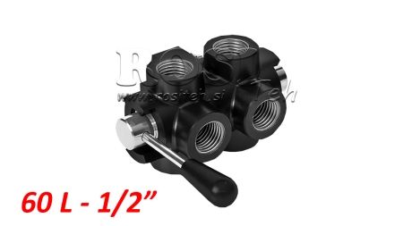 MANUALE 6 valvola di corsa DF 1/2 - 60lit