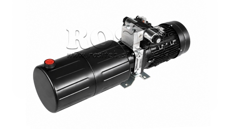 MINI UNIDAD DE POTENCIA HIDRÁULICA 380V AC (2.2 kW) - 8.0 cc - 11.2 lit/min - tanque 12 lit
