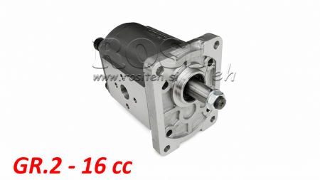 HYDRAULICKÉ ČERPADLO GR.2 16 CC PRAVÁ - PRÍRUBY