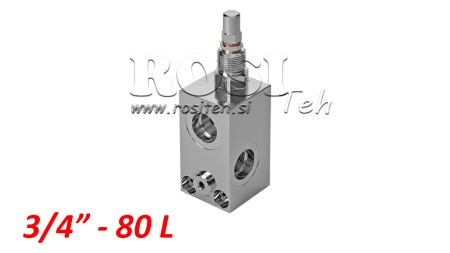 HÜDRAULILINE RÕHU REGULAATOR VMP 3/4 20-260 BAR - 80LIT