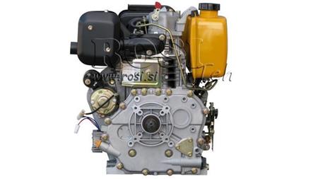 moteur diesel 418cc-7.83kW-10.65CH-3,600 RPM-E-KW25x88-démarrage électrique
