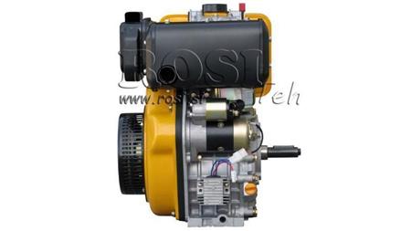 moteur diesel 418cc-7.83kW-10.65CH-3,600 RPM-E-KW25x88-démarrage électrique