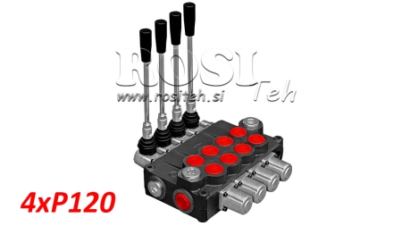HYDRAULIKVENTIL 4xP120