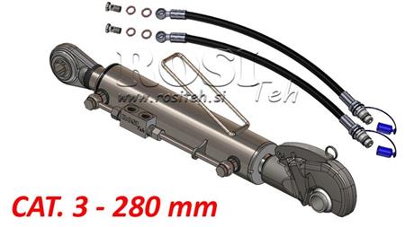 TERZO PUNTO IDRAULICO CON GANCIO RAPIDO AUTOMATICO - CAT. 3 - 80/40-280 (90-210 HP) (32,2 mm)