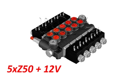 ZAWÓR HYDRAULICZNY 5XZ50+12V DC