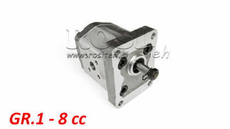 HYDRAULICKÉ ČERPADLO GR.1 8,0 CC PRAVÁ - PRÍRUBY