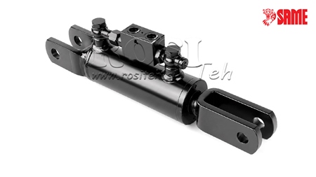 HYDRAULICKÝ STABILIZÁTOR NA DOLNÚ TYČ RIADENIA  - SAME 60/30min.390 tip (1) fi 18/21
