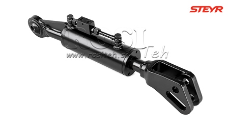 HYDRAULICKÝ STABILIZÁTOR NA DOLNÚ TYČ RIADENIA  - STEYR 90/45min.720 tip (2) fi 28/32