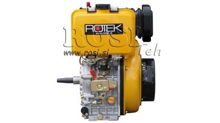 dieselmotor 418cc-7.83kW-10.65HP-3.600 RPM-E-TP25.4x105-elektrisk start